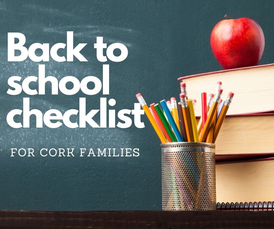 back to school checklist for Cork Families