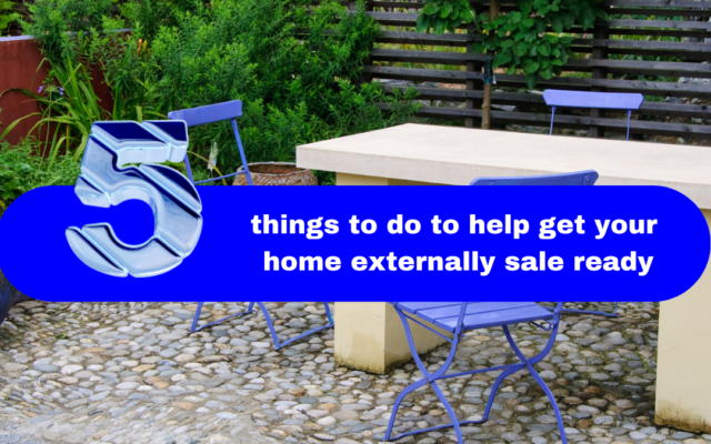 Preparing your home for sale. The outside.