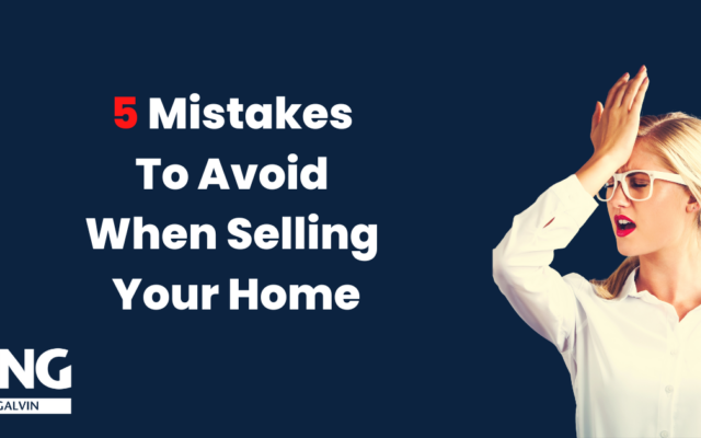 Mistakes to avoid when selling your house