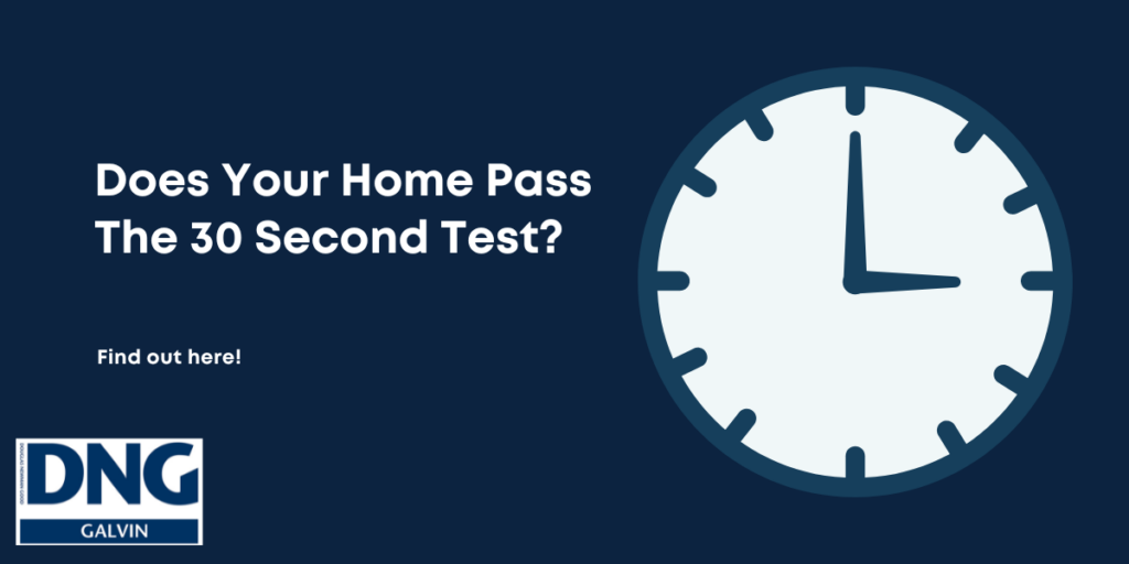 Would your home pass the 30 second test?