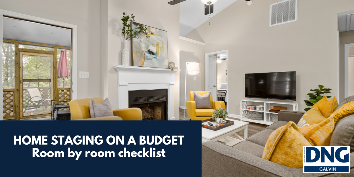 How to stage a home for sale on a budget?