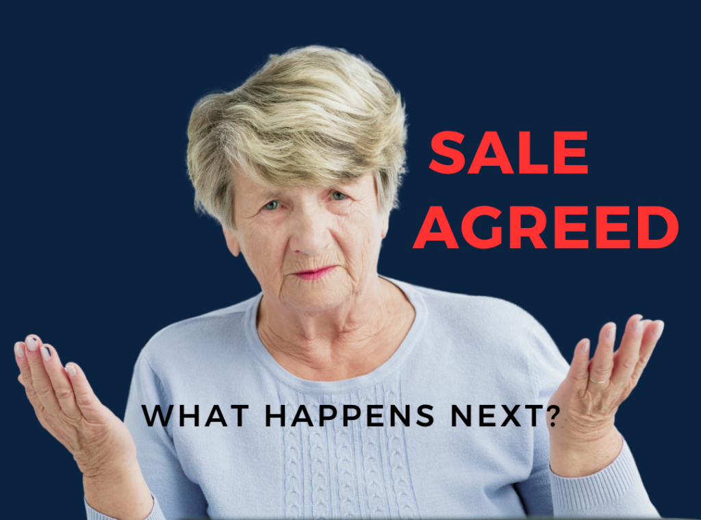 How long does it take from sale agreed to sold in Ireland