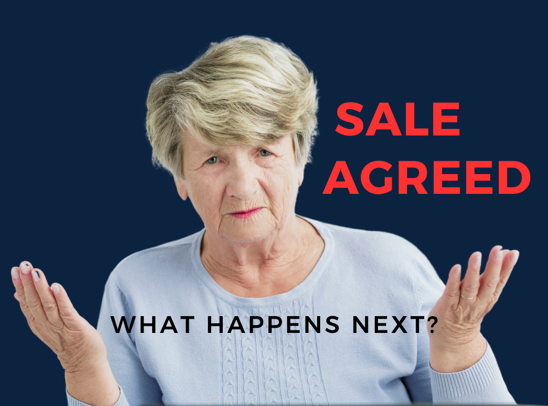How long does it take from sale agreed to sold in Ireland?