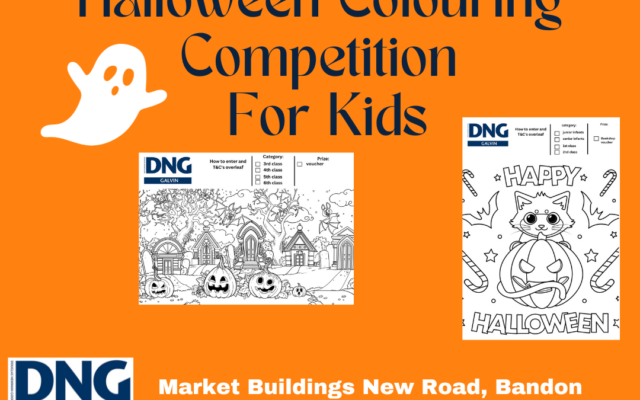 DNG Galvin Halloween Colouring Competition For Kids