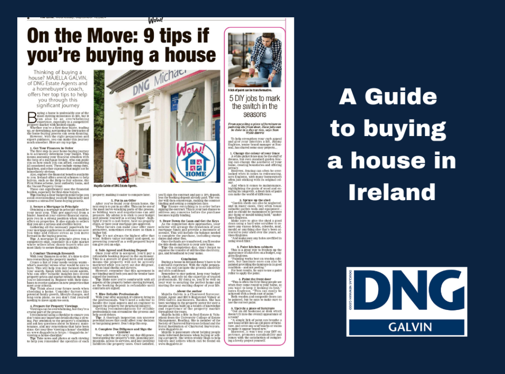 A guide to buying a house in ireland