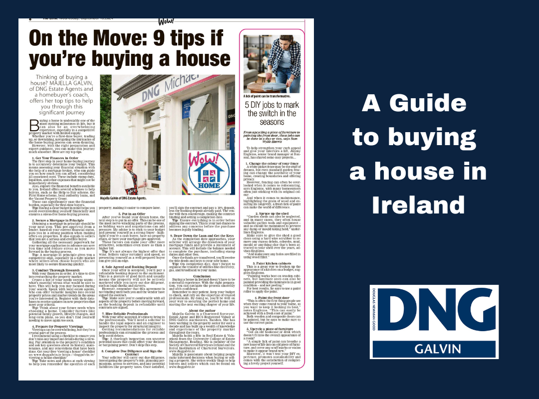 A Guide to buying a house in Ireland