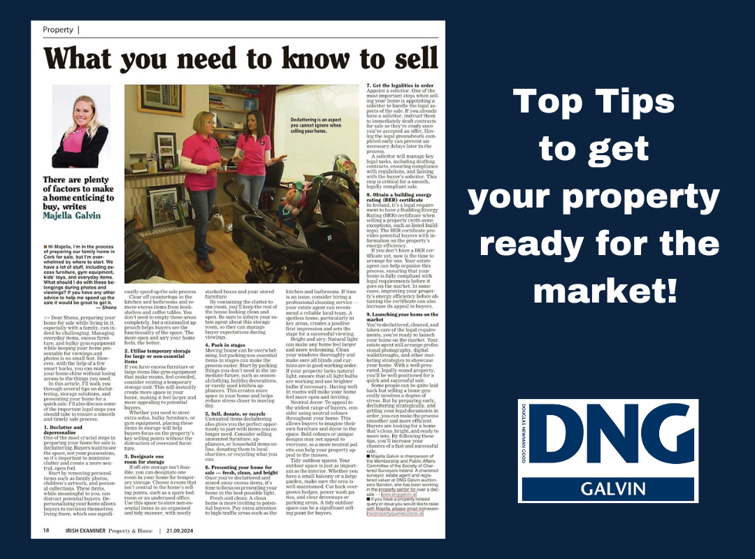 Home-Selling Checklist for West Cork Homeowners