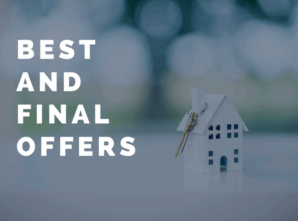 best and final offer on property